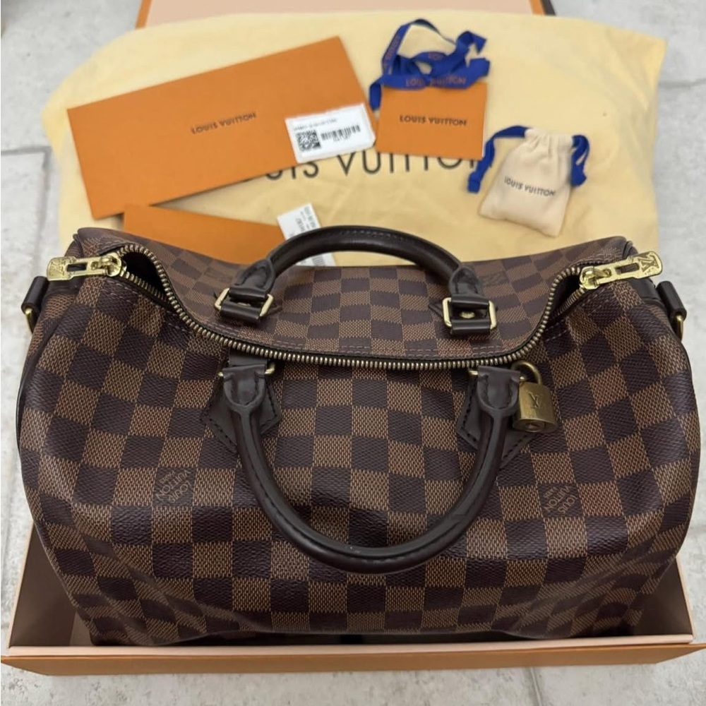 Vintage Louis Vuitton Speedy in Damier Ebene